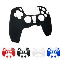 For Sony PS5 Silicone Protective Case Cover Shell Cap For Sony Playstation 5 Game Controller Anti-slip Sleeve Thumb Grip Caps