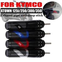 For KYMCO XTOWN300i X-TOWN XTOWN 125 250 300 350 125i Motorcycle Accessories Exhaust Crash Pad Exhaust Slider Falling Protector