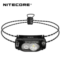 NITECORE HA11 240 Lumens Ultra Lightweight AA Headlamp For Night Running Fishing Trekking Road Trip With Battery