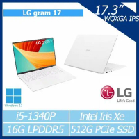 LG gram 17 17Z90R-G.AA54C2 冰雪白/i5-1340P/16G DDR5/1.35kg