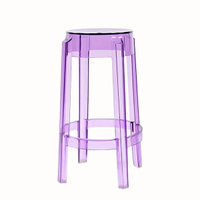 [出清] GHOST STOOL 透明吧椅 透明椅凳 壓克力材質 ST019 20複刻版