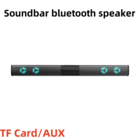 Soundbar 40W TV RGB Bluetooth Speaker HiFi TV Echo Wall Home Theater Stereo Subwoofer Music Player With Remote Control Boombox
