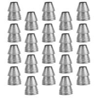 20 Pcs Ax Wedge Installation Supplies Taper Hammer Metal Conical Replacement Tool Iron Handle Splitting