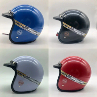 (L57) MS88 HELMET TALI TULISAN MERAHSAFETY HELMET TOPI MOTOR MS 88 SGV BKP