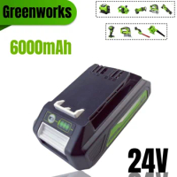 For Greenworks The product is 100% brand new Greenworks 24V 6.0Ah Lithium-ion Battery (Greenworks Battery)