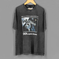 2001 A Space Odyssey T Shirt Movie Stanley Kubrick The Shining Black Cotton Washed Long Sleeves Summer Tee