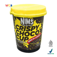 NIMS Only The Best Crispy Choco Cup N’s Cereal With Dark Chocolate 60g - Coklat dan Sereal