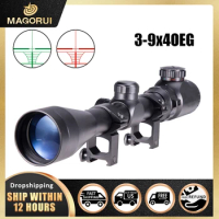 Magorui 3-9x40 Rifle Scope 24x50 Hunting Gun Optics Rifle Scopes Optics Rifle Scopes Riflescope Outdoor Tactical Optics Sights