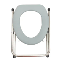Folding Chairs For Adults Chair, Portable Stool Seat Camping Toilet Travel Toilet Car Toilet Camp Commode, Car Potty for