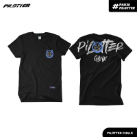 KAOS PILOTTER CHALK HITAM ORIGINAL - PLTR-274