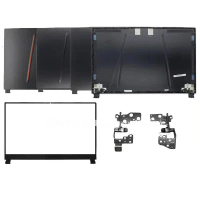 Penutup Belakang Skrin LCD Baharu / Bingkai Depan / Engsel untuk Perisa PC MSI GP75 GE75 GL75 MS 17E