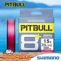 SHIMANO PITBULL 8+ PE LINE IZANAS long CASTING JIGGING UL Fishing line tali pancing sulam Ultralight