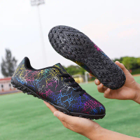 Men's and Women's Adult Children's Soccer Shoes, Broken Spike Long Spike Outdoor Training Running Sp