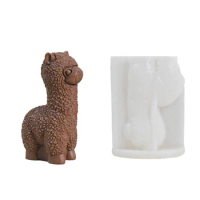 Alpacas Epoxy Resin Silicone Mold DIY Plasters Table Ornament Tool Durable Dropship