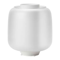 SYMFONISK 喇叭燈座用燈罩, 玻璃/白色