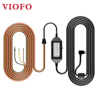 Viofo A129 A119 V3 Car Camera 3 Wire ACC Hardwire Kit Cable HK3 For Parking Mode optional Mini/Micro2/ATC/ATS Fuse Tap