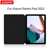 Smart Case For Xiaomi Redmi Pad 10.61" 2022 PU Protective Cover For RedMi Pad 10.61 Inch Flip Stand Case Double Fold Support