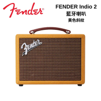 FENDER Indio 2 藍牙喇叭 黃色斜紋