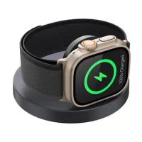 Foldable Mini Magnetic Wireless Charger For Apple Watch series 8 7 Type C Wireless Charging For Apple Watch