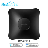 Broadlink RM4 Pro IR Wifi RF Switch Smart Controller Universal Remote Control HTS2 Sensor Works With Alexa Google Home Assistant