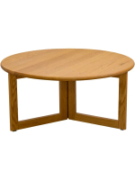 Meja Kopi Kayu jati - Wonten Art Triangle Coffee Table