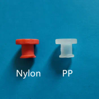 1000pcs/lot Plastic Nylon or PP Polypropylene Female Luer Plug Stopper Luer Lock Cap