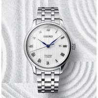 Original Japan SEIKO Watch Presage Automatic Mechanical Watch Men Business Leisure Stainless Steel Watchs