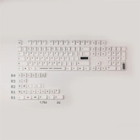 Plum Blossom Keycaps CherryProfile for QWERTZ AZERTY 61 64 67 68 Keyboard  Keys