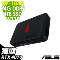 ASUS ROG NUC (Ultra 9-185H/64G/4TB SSD/RTX4070-8G/W11P)
