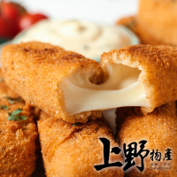【上野物產】2包共72條 香濃莫札瑞拉 乳酪條
