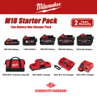 Pek Pemula Bateri MILWAUKEE M18 M18 HB3 B5 FB6 HB8 HB12 M12-18FC M18 DFC SA M18 DBSC SuperFast Charg