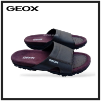 SANDAL KULIT SLOP GEOX / SENDAL SELOP KULIT PRIA BAPAK-BAPAK GANTENG UNTUK HARIAN / SANDAL LEBARAN D