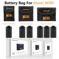 Battery Safe Bag for DJI MINI SE Explosion-proof Battery Protective Bag for DJI Mavic Mini Drone Accessories