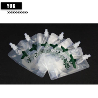 Custom Printed Food Grade Clear Spout Pouches Liquid Beverage Traditional Chinese Medicine Bag
