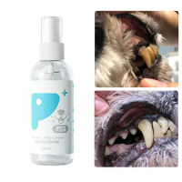 Pet Oral Care Spray dog Tooth Whitening Remove Bad Breath Spray Cat Oral Cleaner Breath Freshener Teeth Deodorant for pet