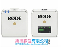 【RØDE】 Wireless GO 全指向性 小型無線麥克風 2.4GHz 接收器 發射器 無線麥克風 白色