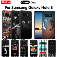EiiMoo Phone Cover For Samsung Galaxy Note 8 Case Note8 Cute Print Soft Silicone Cover Case For Samsung Galaxy Note 8 TPU N950