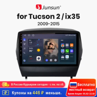 Junsun V1 AI Voice Wireless CarPlay Android Auto Radio for Hyundai ix35 1 2 Tucson 2 LM 2009-2015 4G Car Multimedia GPS 2din