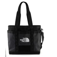【The North Face】17L 三用多功能日用單肩防撕裂側背包/郵差包_可調整肩帶(3KZU-53R 時尚黑 N)