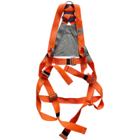 【4safe】歐洲品牌 舒適背網 背負式安全帶（橘藍雙色）高空安全衣(PHB53EHF030)