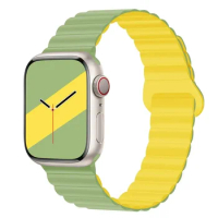 Liquid Silicone Magnetic Bands for Apple Watch Band Ultra 2 Series 9 SE Iwatch 42mm 44mm 45mm 49mm 38mm 40mm 41mm