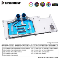 BARROW Full Coverage Water Block use for EVGA RTX3090/3080 FTW3 ULTRA HYDRO COPPER GAMING Cooling GPU card Radiator ARGB Light