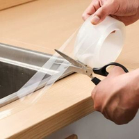 日本透明防水膠條 防黴貼 水槽防水膠帶 亞克力防水貼 馬桶粘貼條平行進口