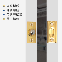 ktv房間門專用卡式彈簧碰珠銅門扣門鎖器可調隱形門碰門頂鎖扣件