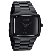 NIXON The BIG PLAYER理想姿態都會時尚腕錶-IP黑/45mm