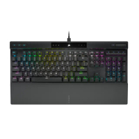 【CORSAIR 海盜船】K70 PRO 青軸RGB英文機械式鍵盤