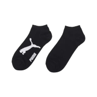 【PUMA】襪子 Fashion No-Show 黑 白 踝襪 船型襪 單雙入(BB123302)
