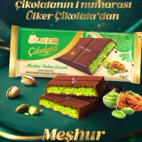 Khushiana - Coklat Ulker Pistachio Cita Rasa Premium dari Turki Lembut Creamy Autentik