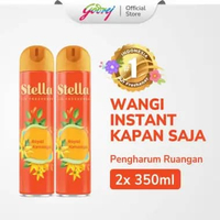 Stella Aerosol Disinfektan Pengharum Ruangan Cananga Lulaby 350ml Isi 2