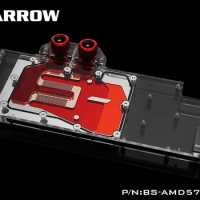 Barrow BS-AMD5700XT-PA Water Cooling Block for AMD Reference RX5700XT